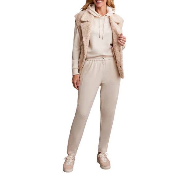 NEW TRIBAL combo fabric jogger pants in eggshell - Picture 2 of 4